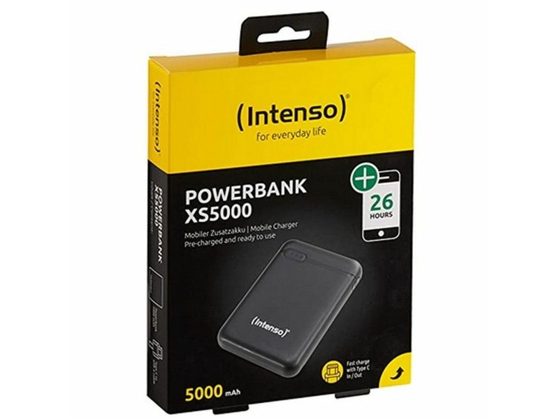 Powerbank INTENSO 7313520 5000 mAh Черен