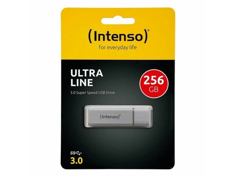 Флашка INTENSO 3531492 USB 3.0 256 GB Сребрист Сребро 256 GB USB стик