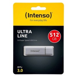 Флашка INTENSO 3531493 512 GB USB 3.0 Сребрист Сребро 512 GB USB стик