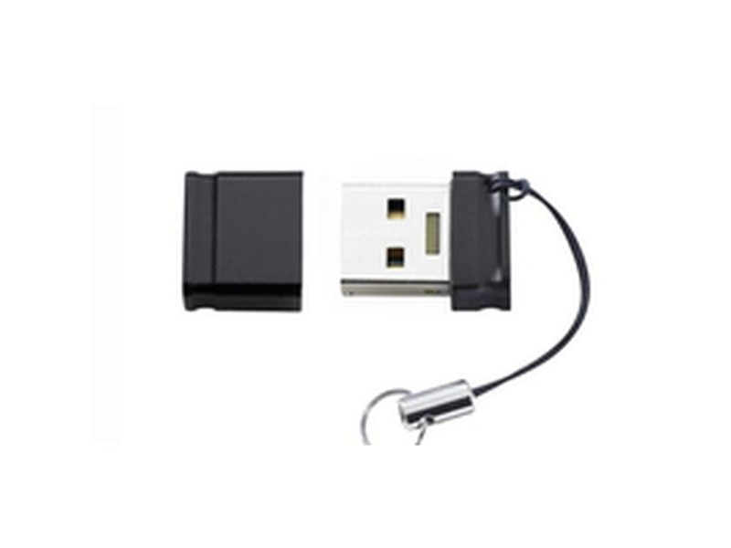 USB стик INTENSO Slim Line 128 GB Черен