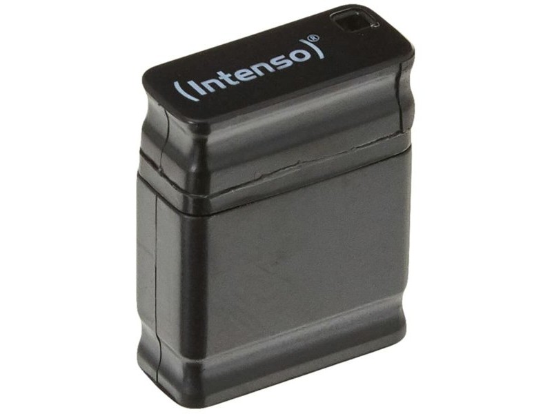 USB стик INTENSO Slim Line 128 GB Черен