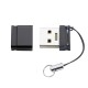 USB стик INTENSO Slim Line 128 GB Черен