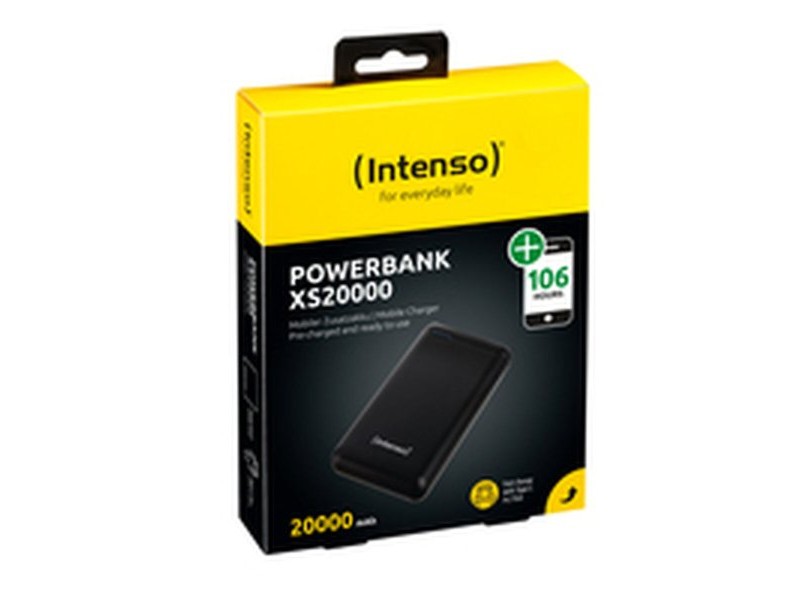 Powerbank INTENSO XS20000 Черен 20000 mAh