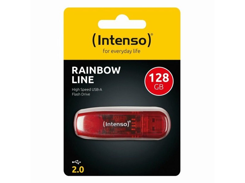 USB стик INTENSO Rainbow Line 128 GB