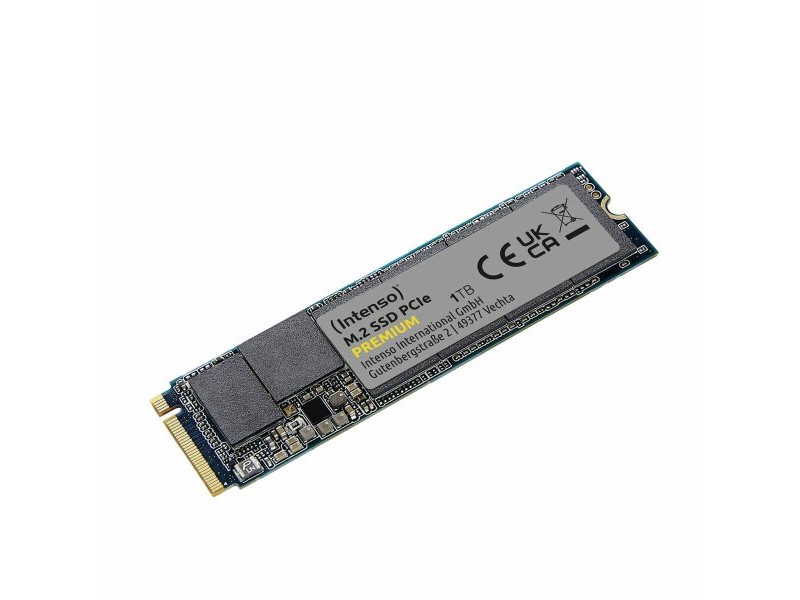 Твърд диск INTENSO SSD 1.0TB Premium M.2 PCIe 1 TB SSD SSD 1TB SSD