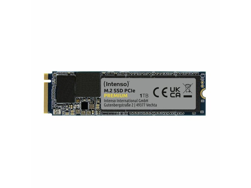 Твърд диск INTENSO SSD 1.0TB Premium M.2 PCIe 1 TB SSD SSD 1TB SSD