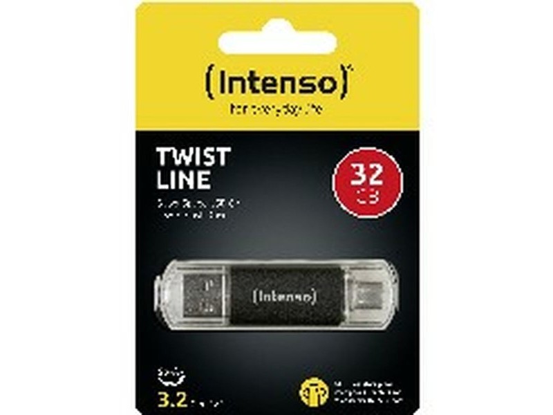 USB стик INTENSO Антрацит 32 GB