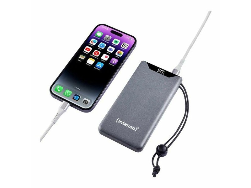 Powerbank INTENSO 7332034 F10000 Сив 20 W 10000 mAh