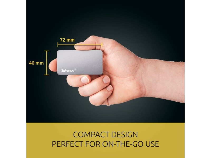 Външен харддиск INTENSO Intenso eSSD TX800 2Tb USB-C 3.2 Gen2 SSD 2 TB HDD
