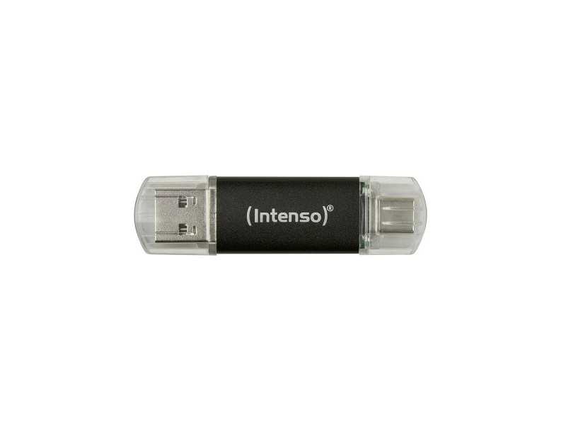 USB стик INTENSO Twist Line 256 GB Антрацит (2 броя)