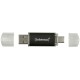 USB стик INTENSO Twist Line 256 GB Антрацит (2 броя)