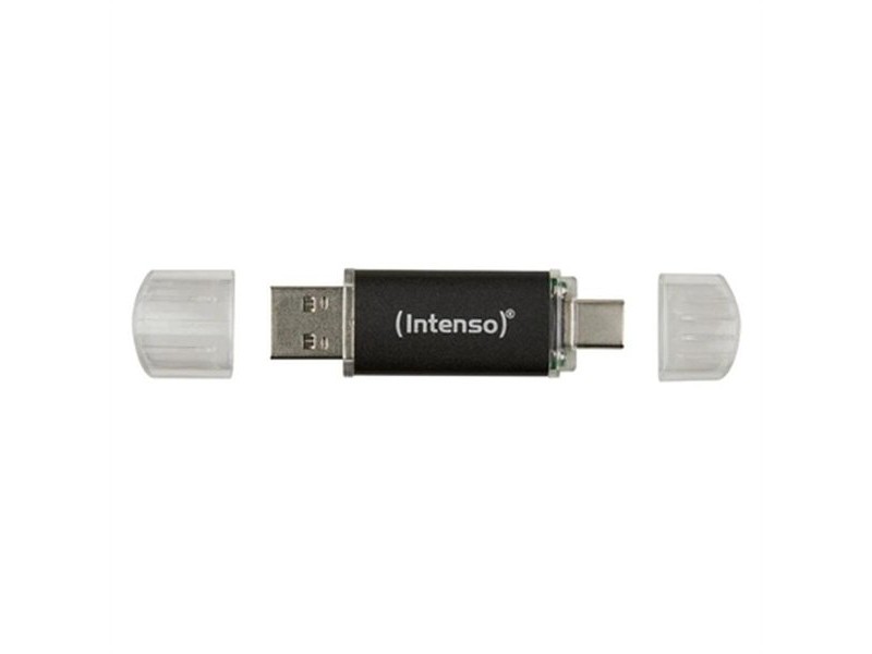 USB стик INTENSO Twist Line 256 GB Антрацит (2 броя)