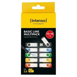 USB стик INTENSO Basic Line 16 GB 10 броя (10 броя)