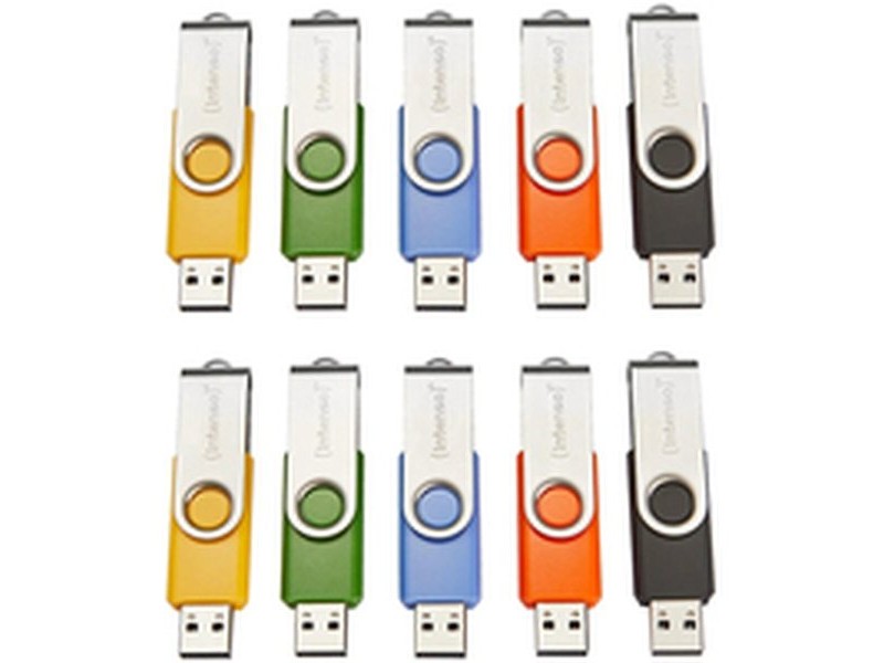 USB стик INTENSO Basic Line 4 GB 10 броя (10 броя)
