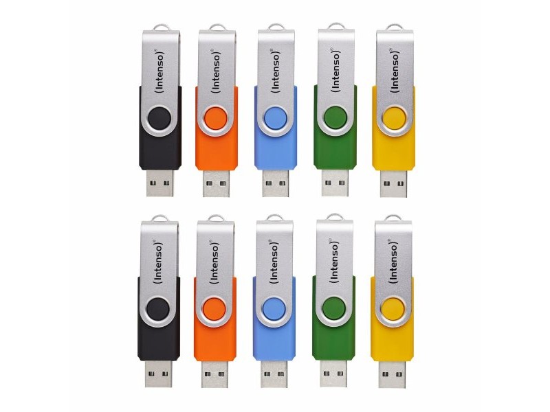 USB стик INTENSO Basic Line 4 GB 10 броя (10 броя)