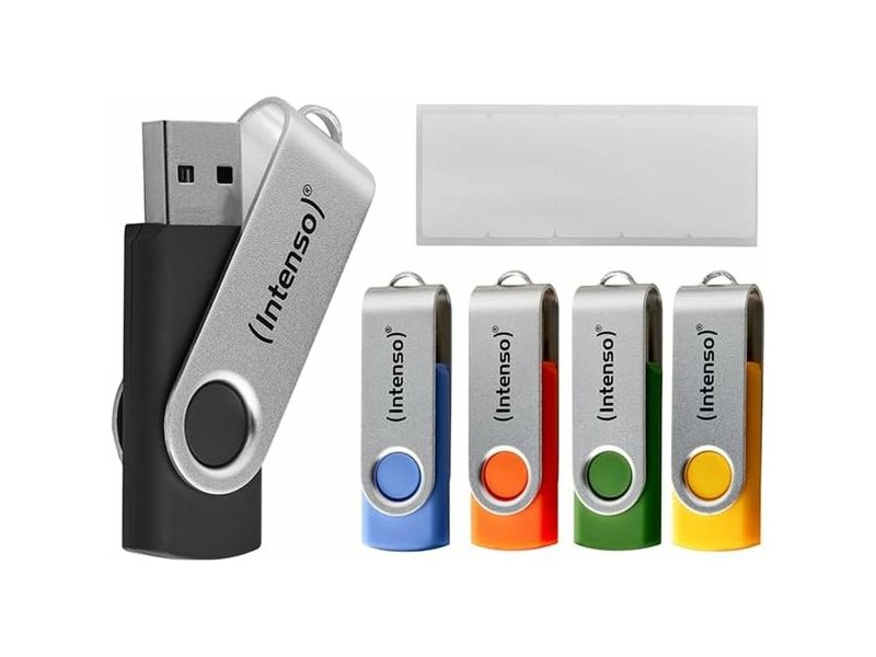 USB стик INTENSO Basic Line 4 GB 10 броя (10 броя)