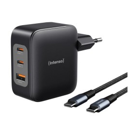 Зарядно за стена INTENSO GaN W100ACC Черен 100 W