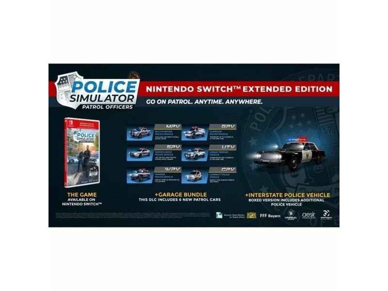 Видео игра за Switch Microids Police Simulator: Patrol Officers (FR)