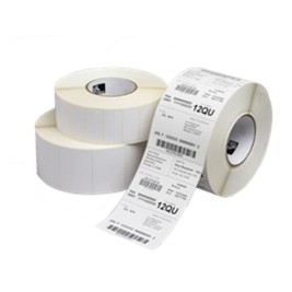 Топ етикети Zebra 87604 102 x 102 mm Бял
