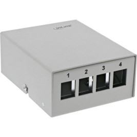 UTP категория 6 твърд мрежови кабел 4 x RJ45 (След ремонт A)