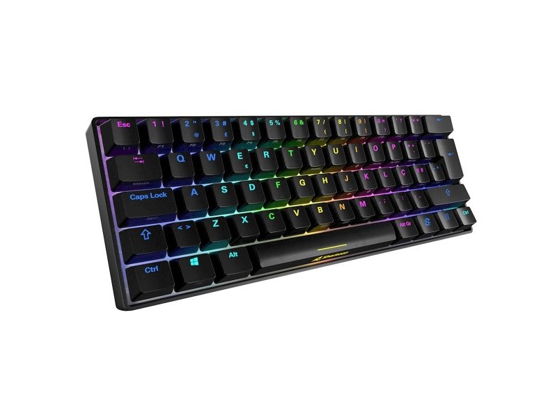 Клавиатура Sharkoon SGK50 S4 Черен Испанска Qwerty
