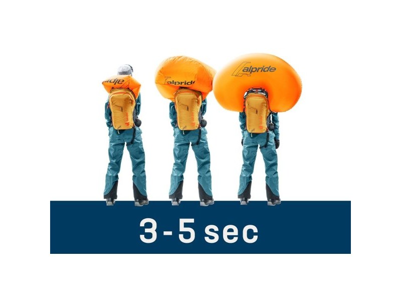 Планинска раница Deuter Alproof Lite 20 SL Жълт Графит 20 L