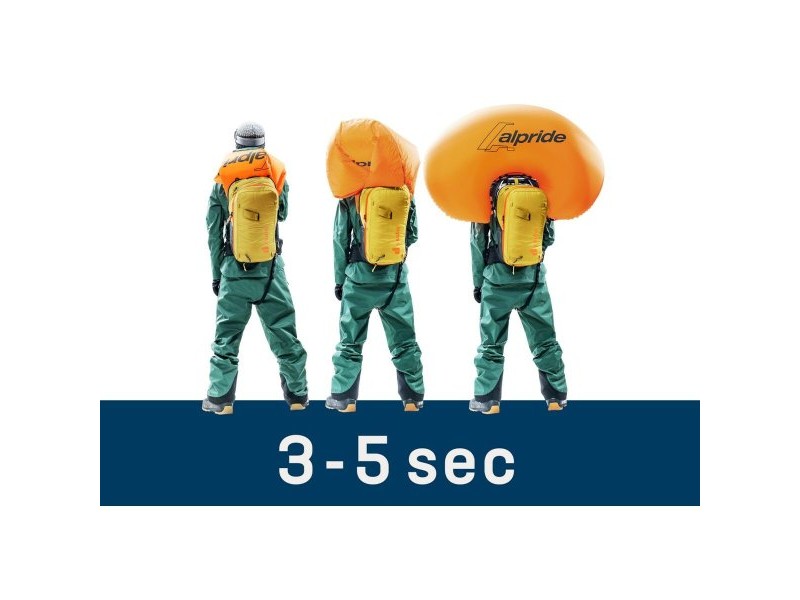 Планинска раница Deuter Alproof Lite 22 Жълт Сив Оранжев 22 L