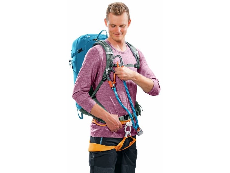 Спортна Раница Deuter Trail Pro 33 Син Зелен 33 L