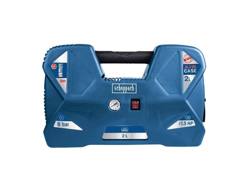 Въздушен Компресор Scheppach Air Case 1100 W 2 L 230 V 8 bar