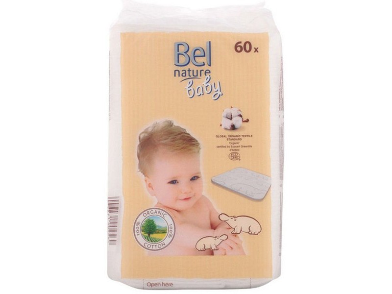 Тампони за Почистване на Грим Nature Bel Nature Ecocert (60 uds)
