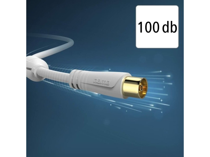 Кабел HDMI Hama 00205247 Бял 3 m
