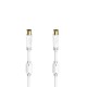 Кабел HDMI Hama 00205248 Бял 5 m