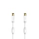 Кабел HDMI Hama 00205248 Бял 5 m