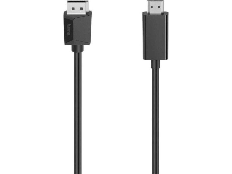 Адаптер за DisplayPort към HDMI Hama 00200712 1,5 m Черен