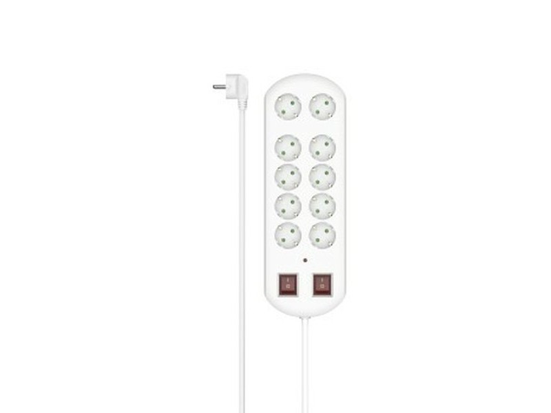 Schuko 10 начина многофункционален адаптер за контакт Hama 00223163 (2 m) Schuko 10 начина многофункционален адаптер за контакт Hama 00223163 (2 m)