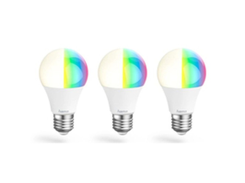 LED крушка Hama 00176635 Бял Многоцветен F E27 806 lm 3 броя (2700 K) (6500 K)