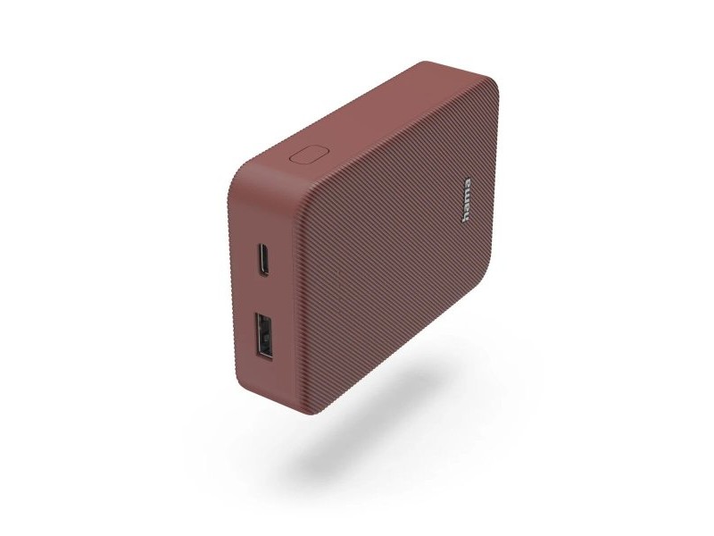 Powerbank Hama FABRIC10 Червен 10000 mAh