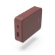Powerbank Hama FABRIC10 Червен 10000 mAh