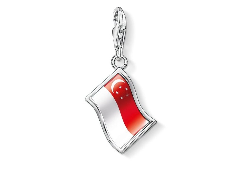 Дамска огърлица Thomas Sabo 1210-603-10 Червен Сребрист (1 cm) Дамска огърлица Thomas Sabo 1210-603-10 Червен Сребрист (1 cm)