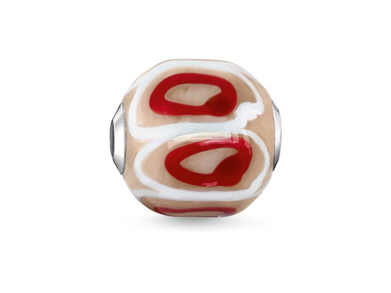 Дамска огърлица Thomas Sabo SET0359-494-11-L2451 Бежов 1,1 cm