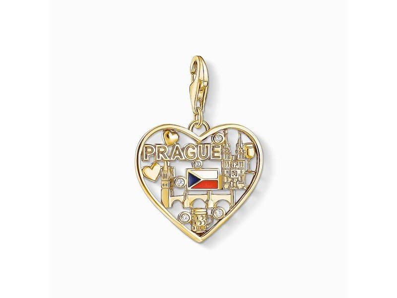 Дамска огърлица Thomas Sabo IC12365-565-7 Златен 2 cm