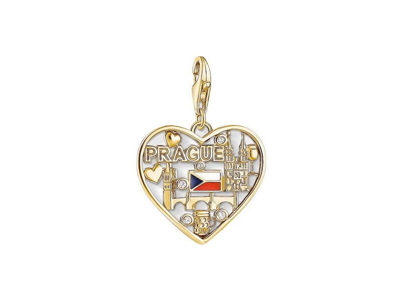 Дамска огърлица Thomas Sabo IC12365-565-7 Златен 2 cm