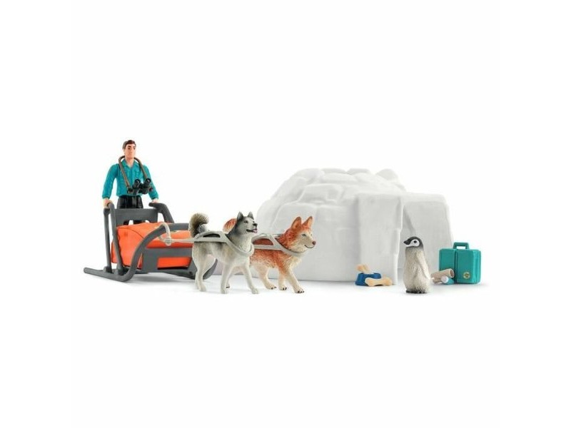 Playset Schleich 42558 Wild Life Antarctica Expedition Set 16 Части 19 Части