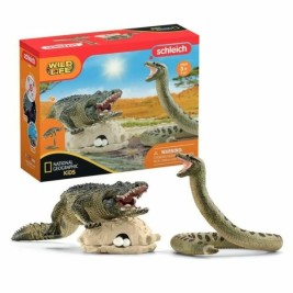 Playset Schleich Alligator/Anaconda Duel Set 4 Части