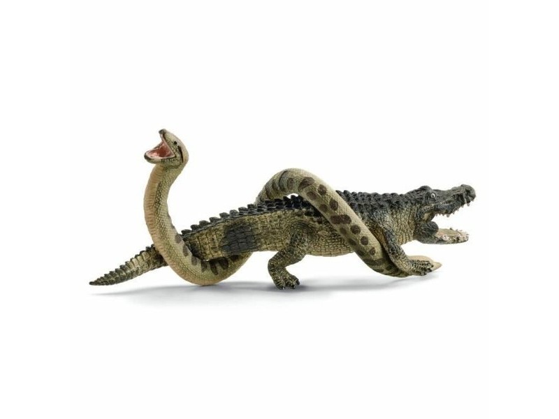 Playset Schleich Alligator/Anaconda Duel Set 4 Части