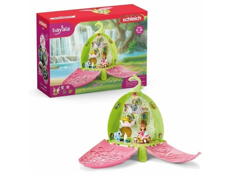 Playset Schleich 42520 BAYALA Marween et son jardin d'enfants anima