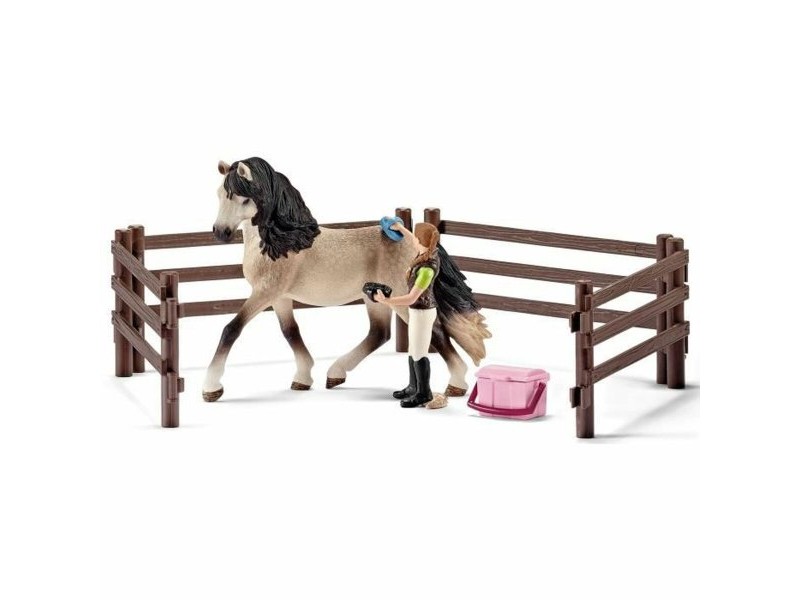 Playset Schleich Andalusian horses care kit
