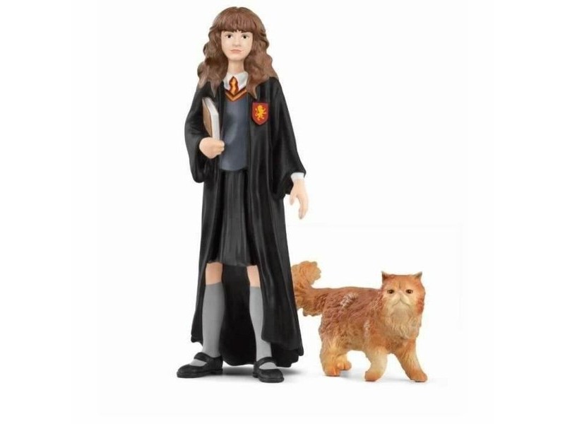 Комплект фигури Harry Potter Hermione & Crookshanks