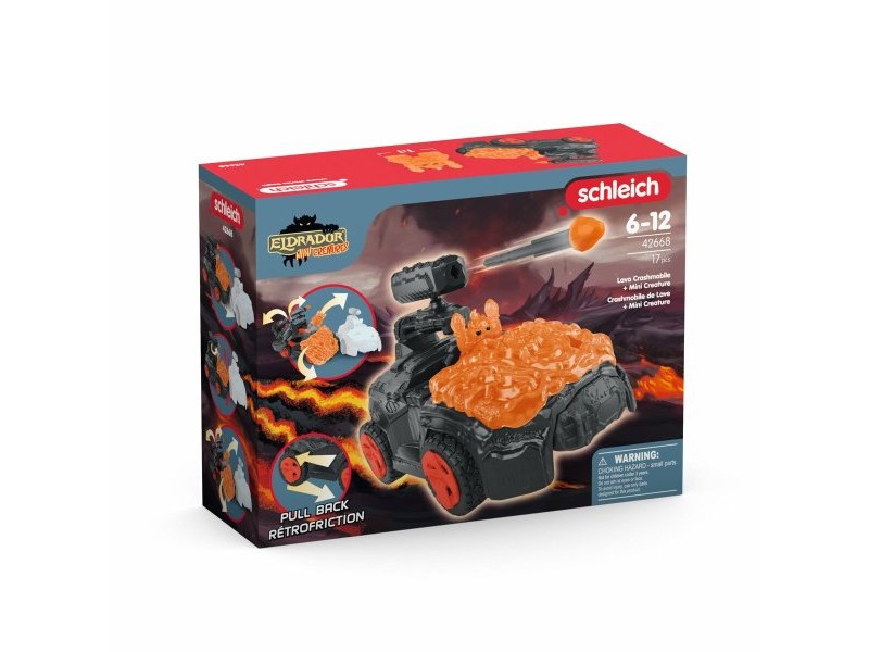 Playset Schleich Lava Crashmobile 17 Части