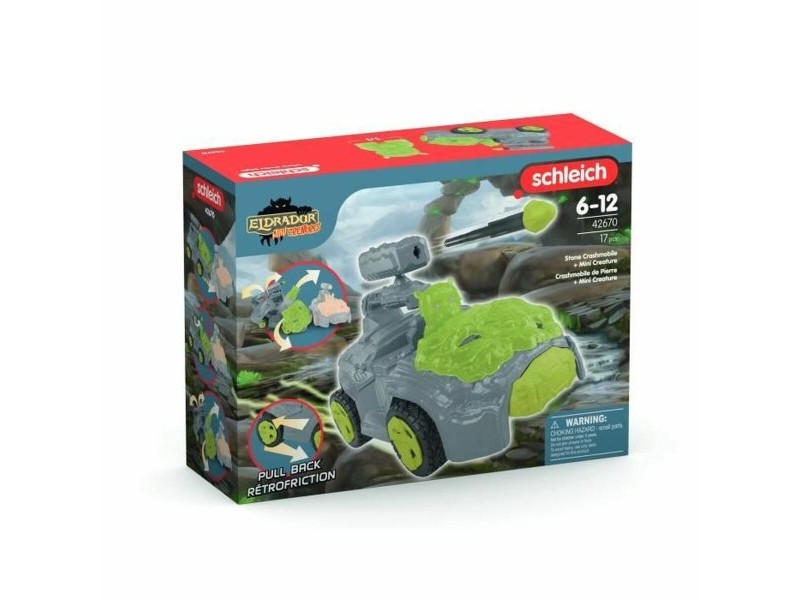 Playset Schleich Pierre's Crashmobile 17 Части